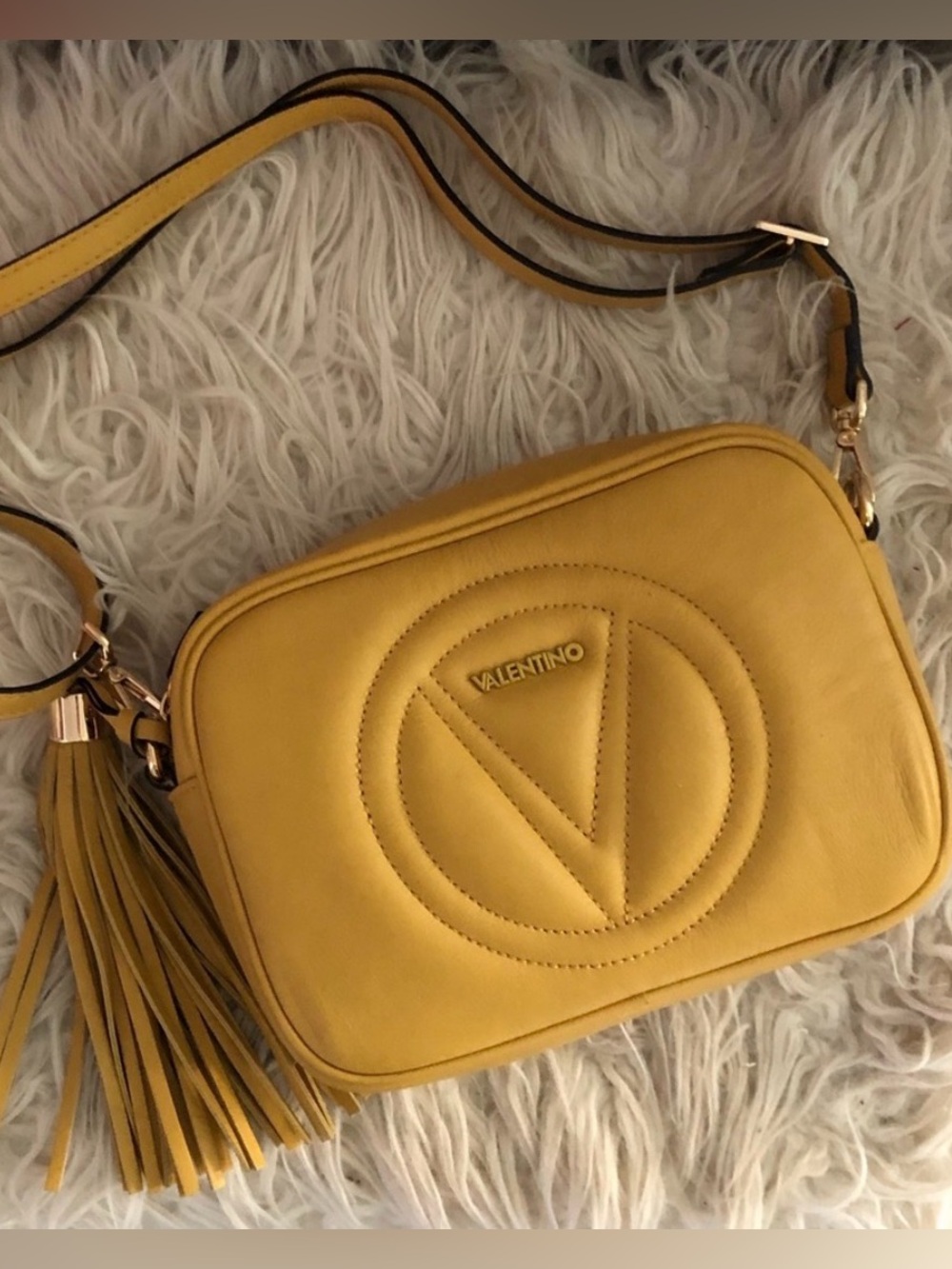 Valentino Yellow Crossbody Bag